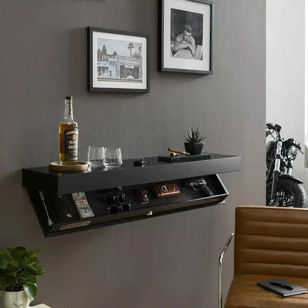 Wall Mounted Wine Shelf