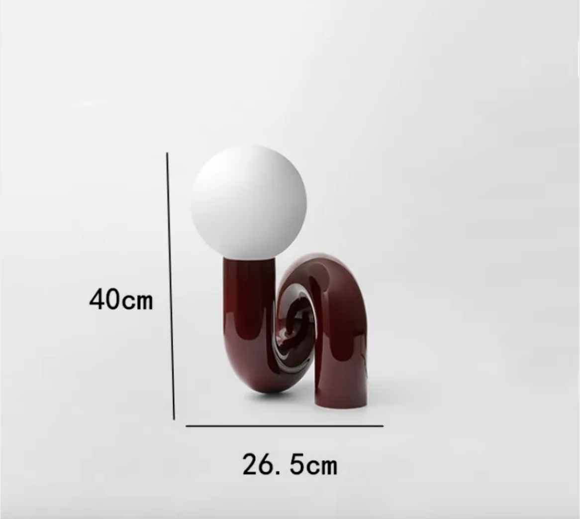 Resin Table Lamp
