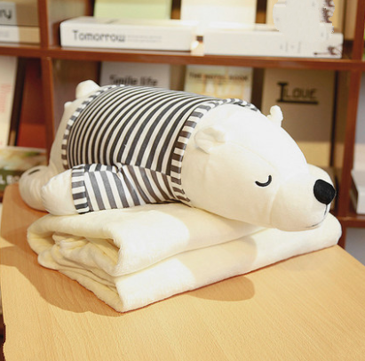 Cushion Blanket, Nap Pillow, Folding Blanket