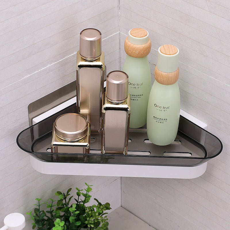 No-Drill Bathroom Storage Rack