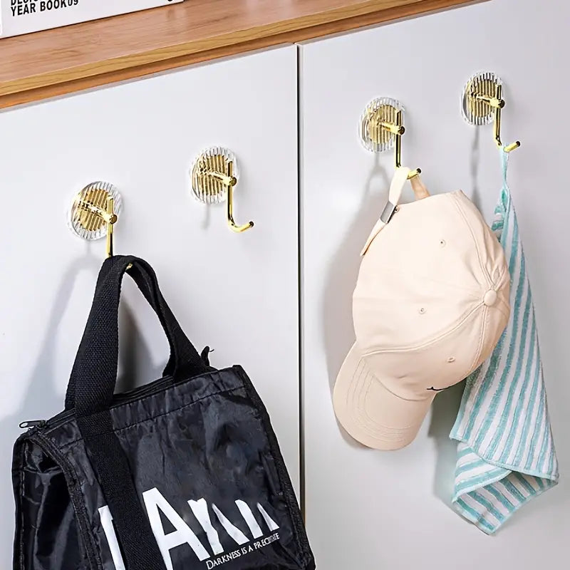 Acrylic Seamless Coat Rack Hooks for Bathroom Storage
