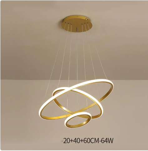 Living Room Chandelier Dining Room Lamp Intelligent Simple Household