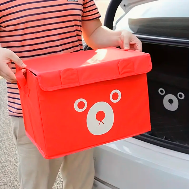Cartoon Collapsible Car Trunk Storage Box