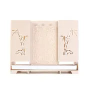 Wall-Mounted Kitchen Utensil Holder with Drainage Basket
