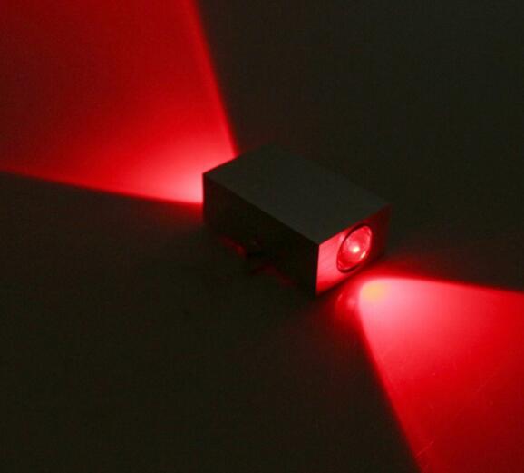 Aluminium Wall Light Fixture, Adjustable Colour