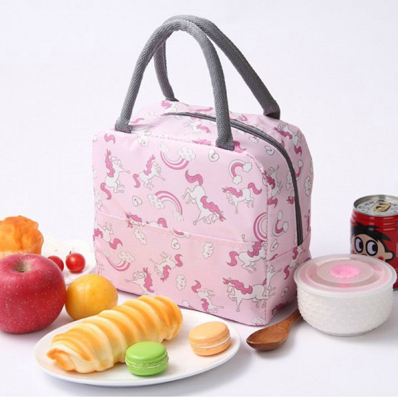 Korean Style Picnic Bag with Insulated Lunch Box