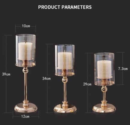 Candlestick Metal Candle Holder