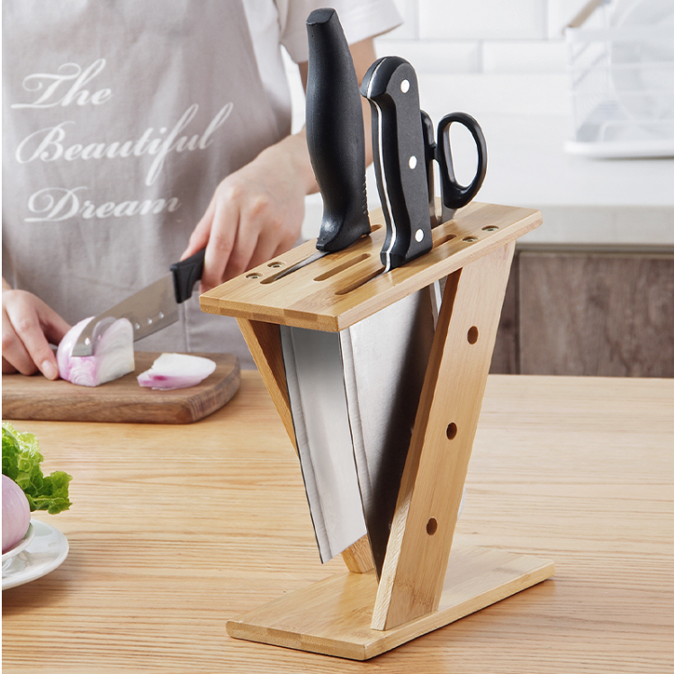 Knife Rack, Storage Rack, Cross Knife Holder