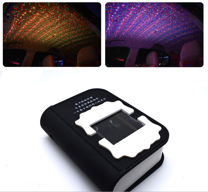 Dynamic Starry Sky Ceiling Light with USB Remote Control