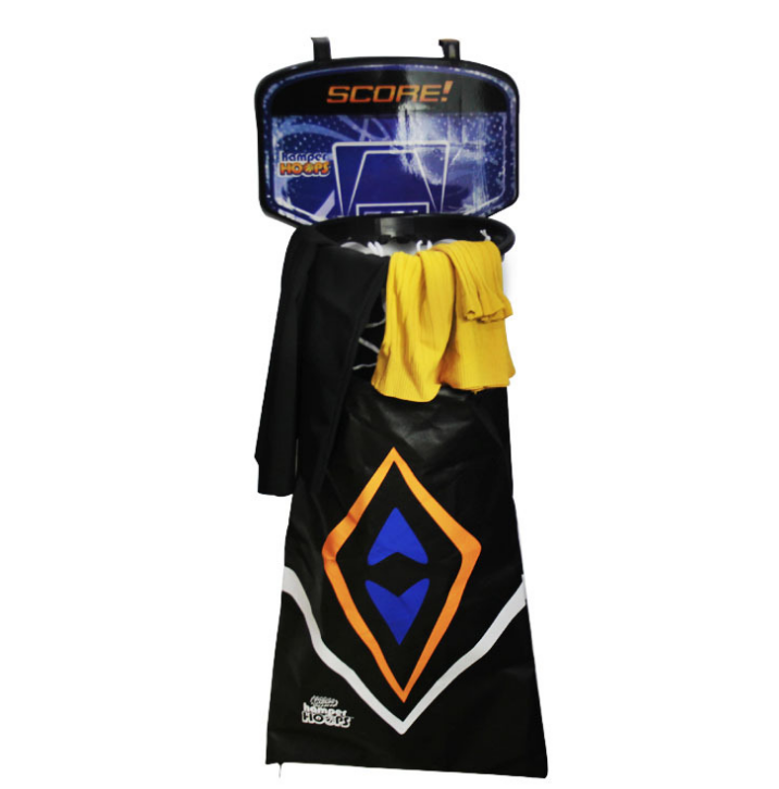 Hamper Hoop Basketball Rack with Foldable Storage Bag
