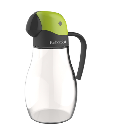Automatic Opening Glass Oil Dispenser for Kitchen Use