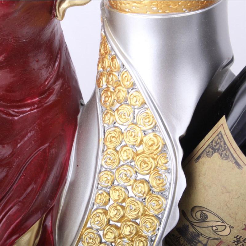 Wine Rack in Beautiful Woman Shape