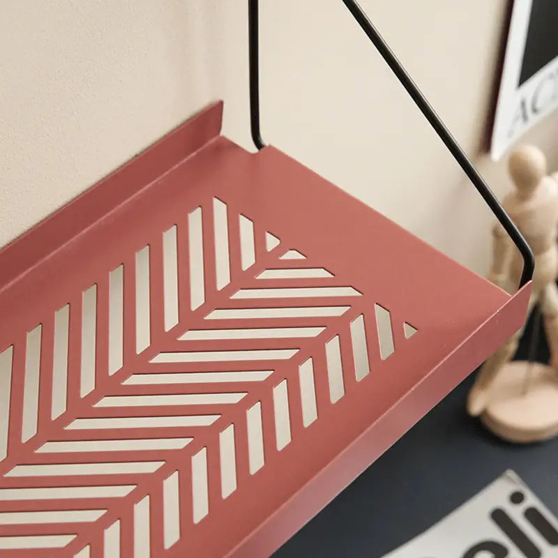 Modern Decorative Metal Floating Wall Shelf