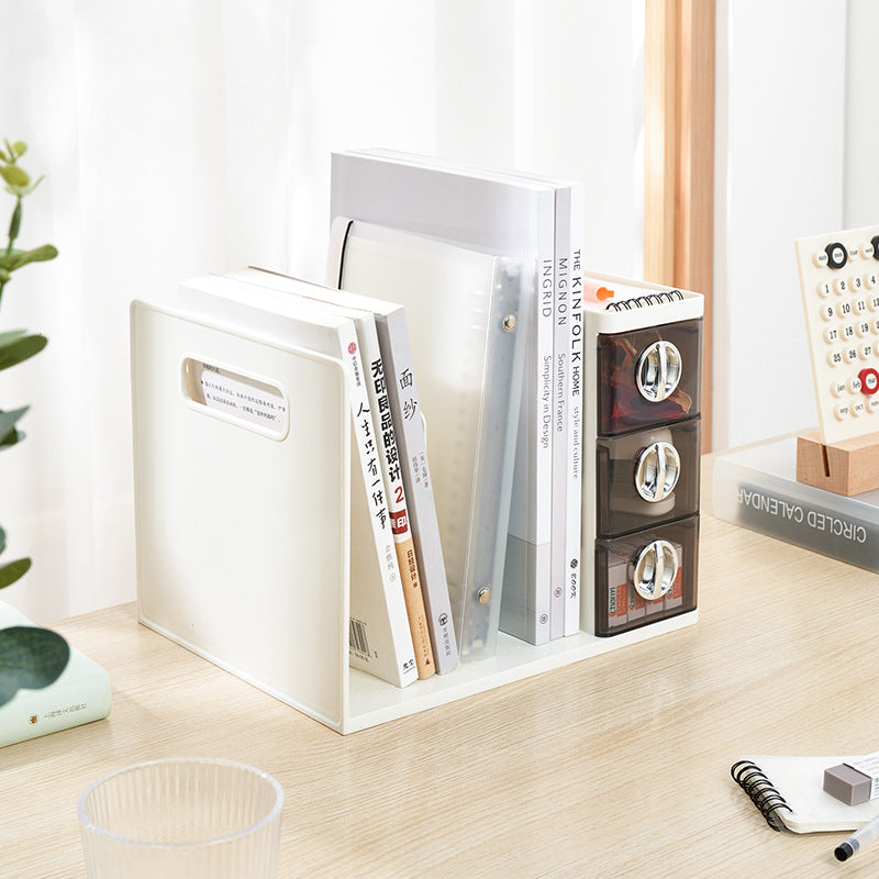 Elegant Desktop Bookshelf Organiser for Office & Students