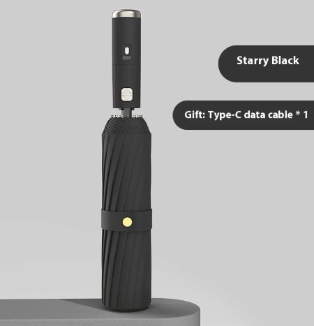 Automatic Folding Umbrella with Fan