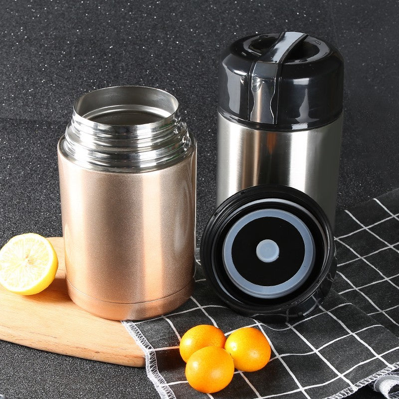 Stainless Steel Vacuum Insulated Cooking Jar and Lunch Box
