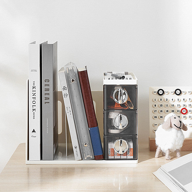 Elegant Desktop Bookshelf Organiser for Office & Students