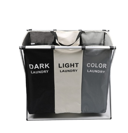 Laundry Basket and Storage Bin Combination