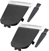 Load image into Gallery viewer, 2 Pack Replacement Ceramic Blade Compatible with Manscaped The Lawn Mower Electric Groin Hair Trimmer 2.0 3.0 4.0 Replacement Ceramic Blade with a clean brush
