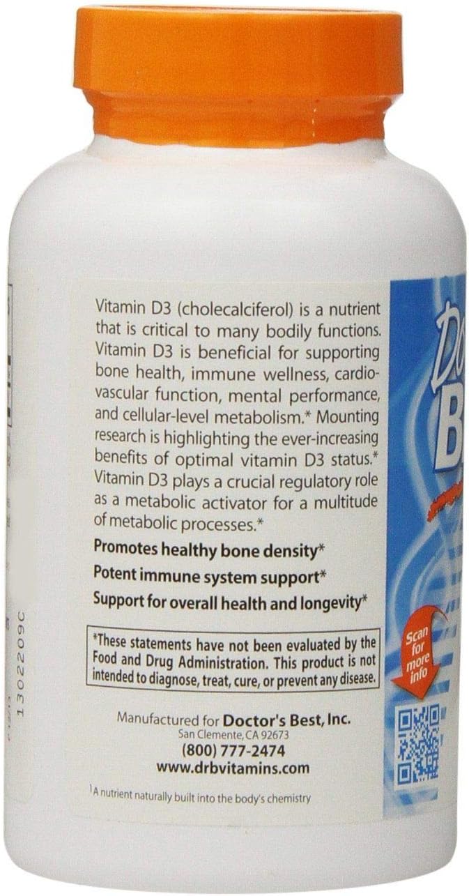 Vitamin D3 5000 IU 360 Softgels