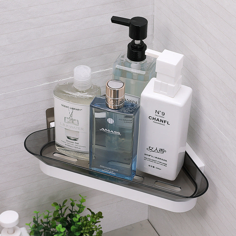 No-Drill Bathroom Storage Rack