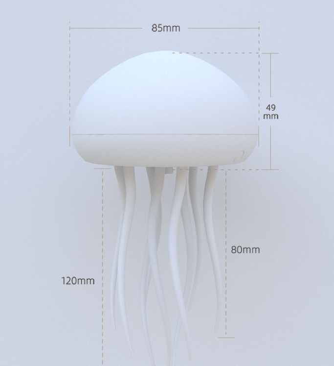 Dancing Jellyfish LED Pendant Light