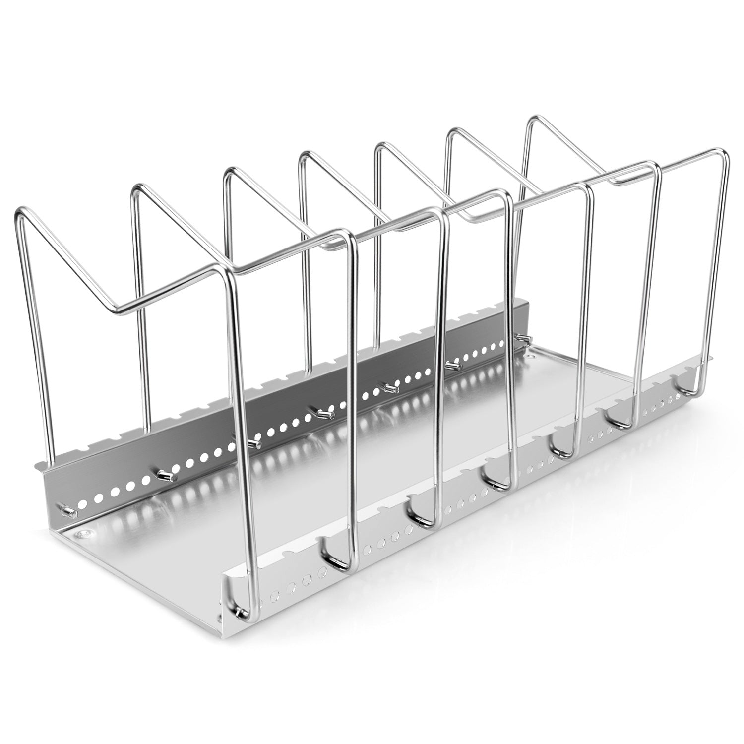 Multifunctional Pot Lid Storage Rack for Kitchen