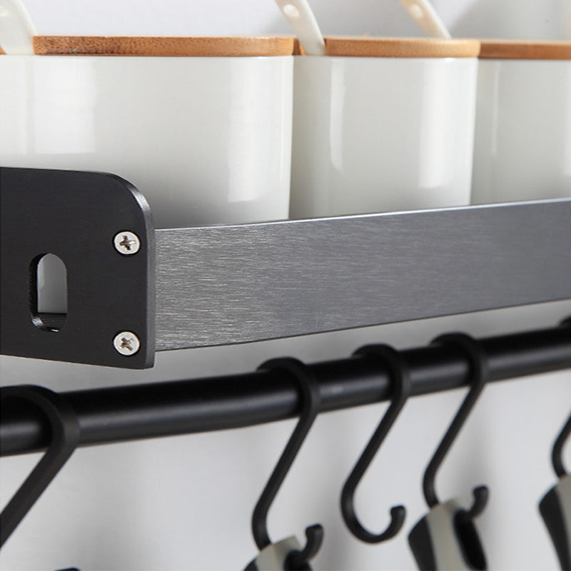 Wall-Mounted Multifunctional Kitchen Storage Rack