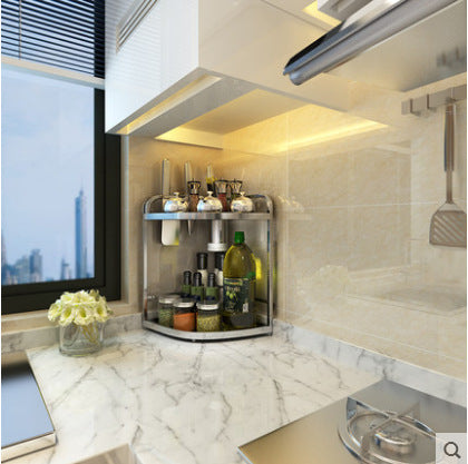 Stainless Steel Kitchen Organiser Shelf