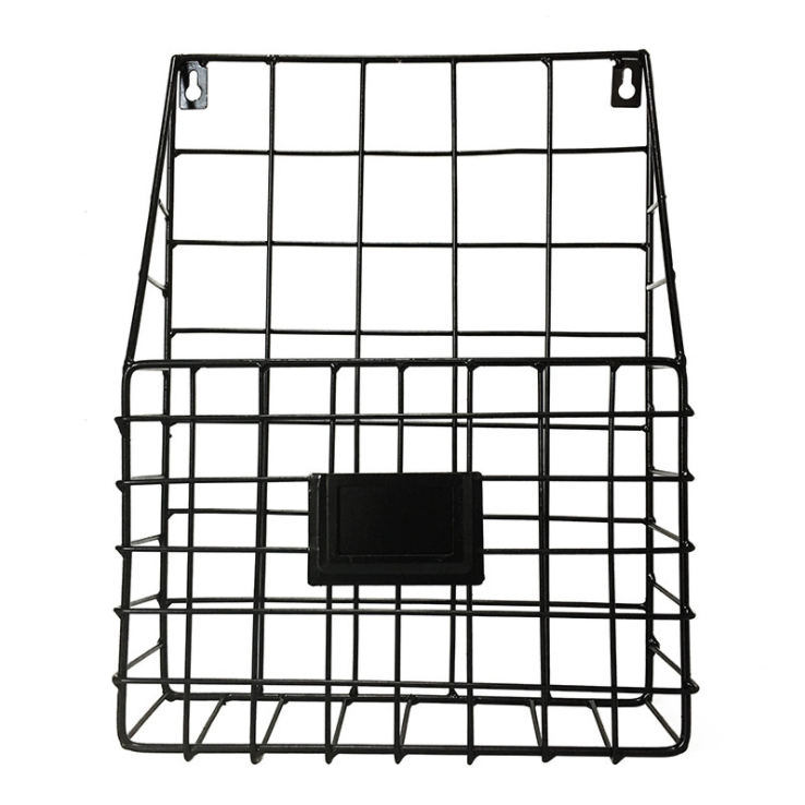 Creative Minimalist Iron Wire Grid Magazine Rack