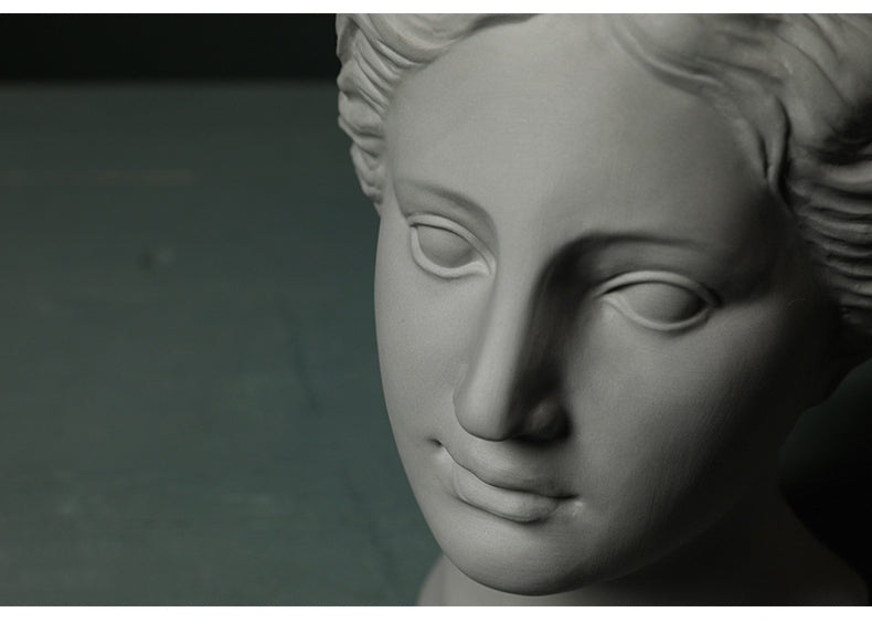 Greek Goddess Flower Pot, Vase, Ceramic Statue Vase