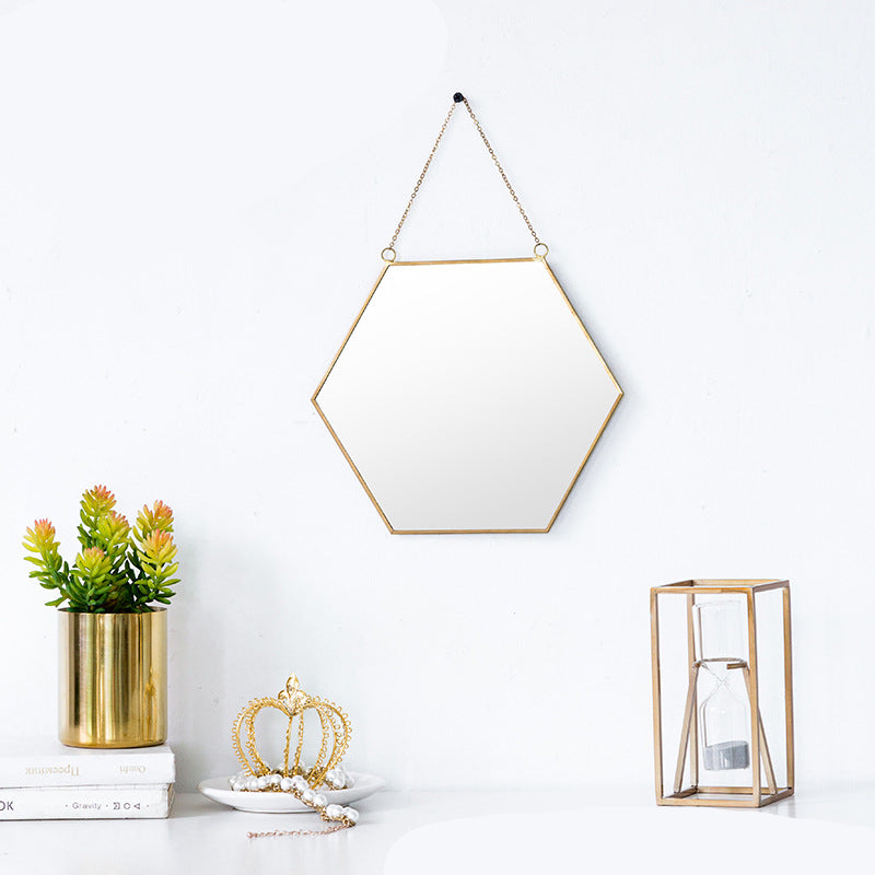 Nordic Gold Wall Mirror