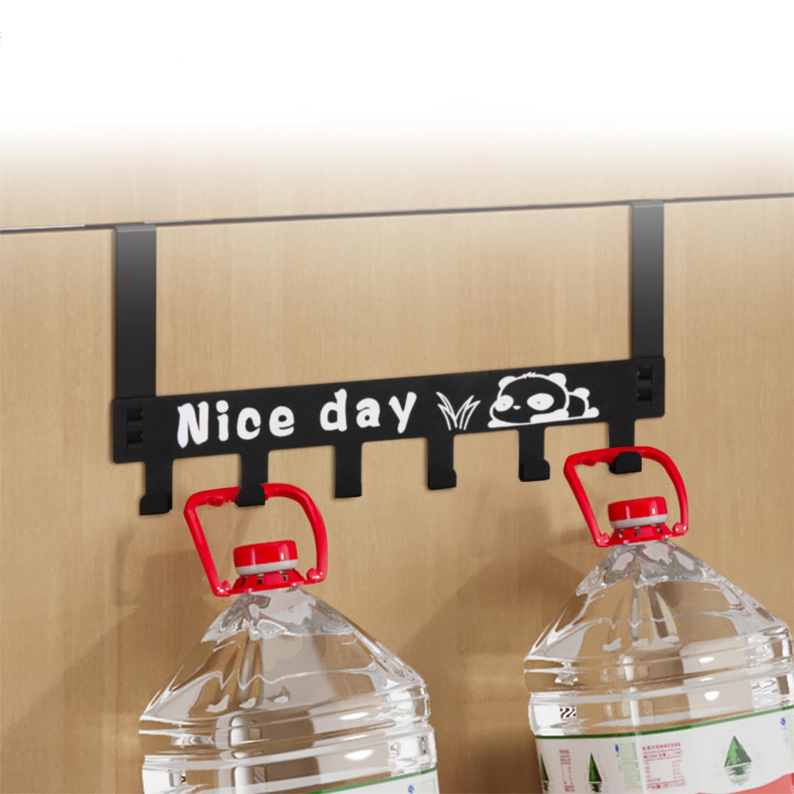 Silent Behind Door Hooks Coat Rack and Storage Shelf