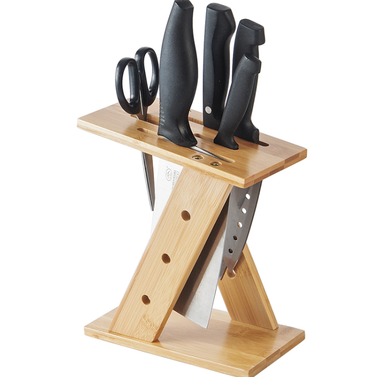 Knife Rack, Storage Rack, Cross Knife Holder