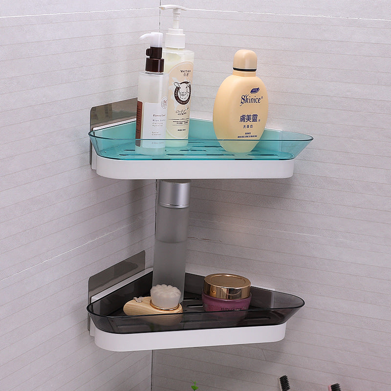 No-Drill Bathroom Storage Rack