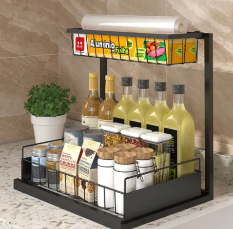 Kitchen Spice Rack Sink Simple Organising Rack