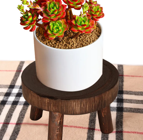 Solid Wood Plant Stand Flower Pot Rack