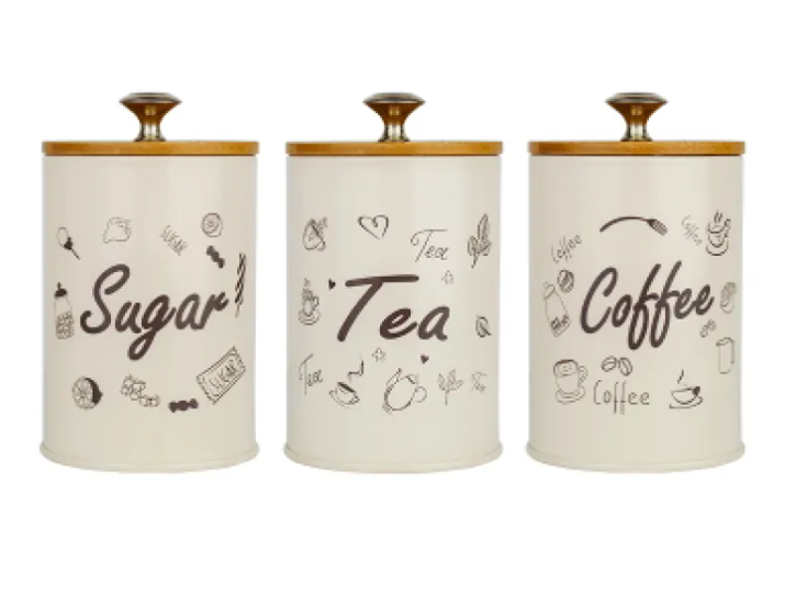 3-Piece Kitchen Canister Set