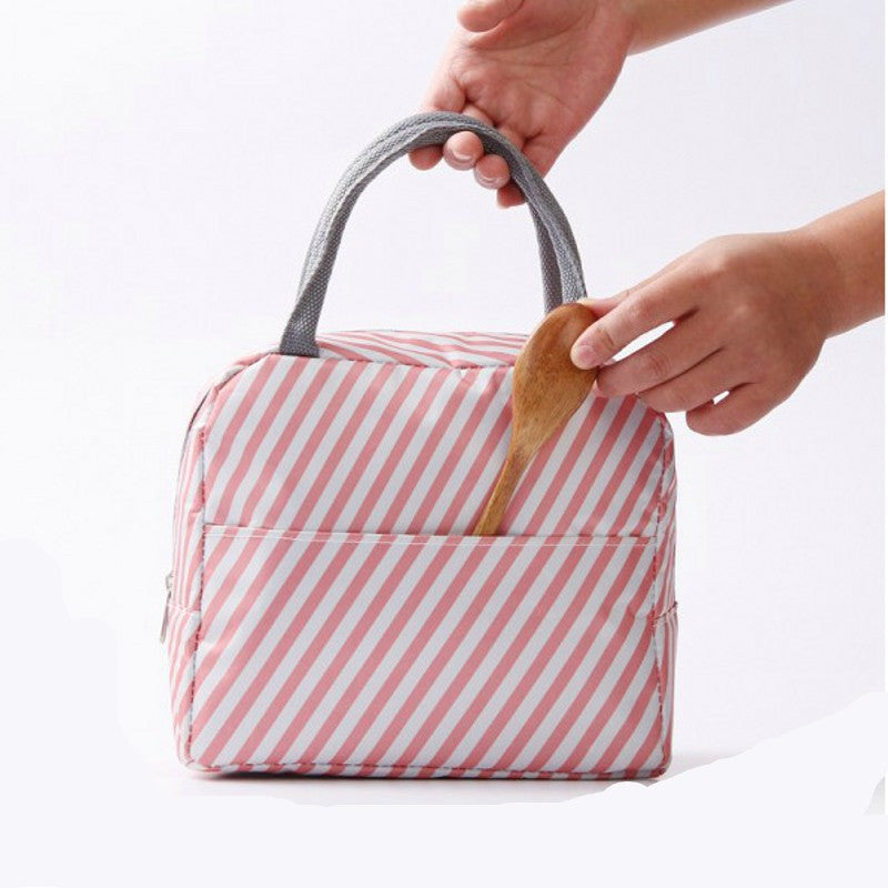 Korean Style Picnic Bag with Insulated Lunch Box