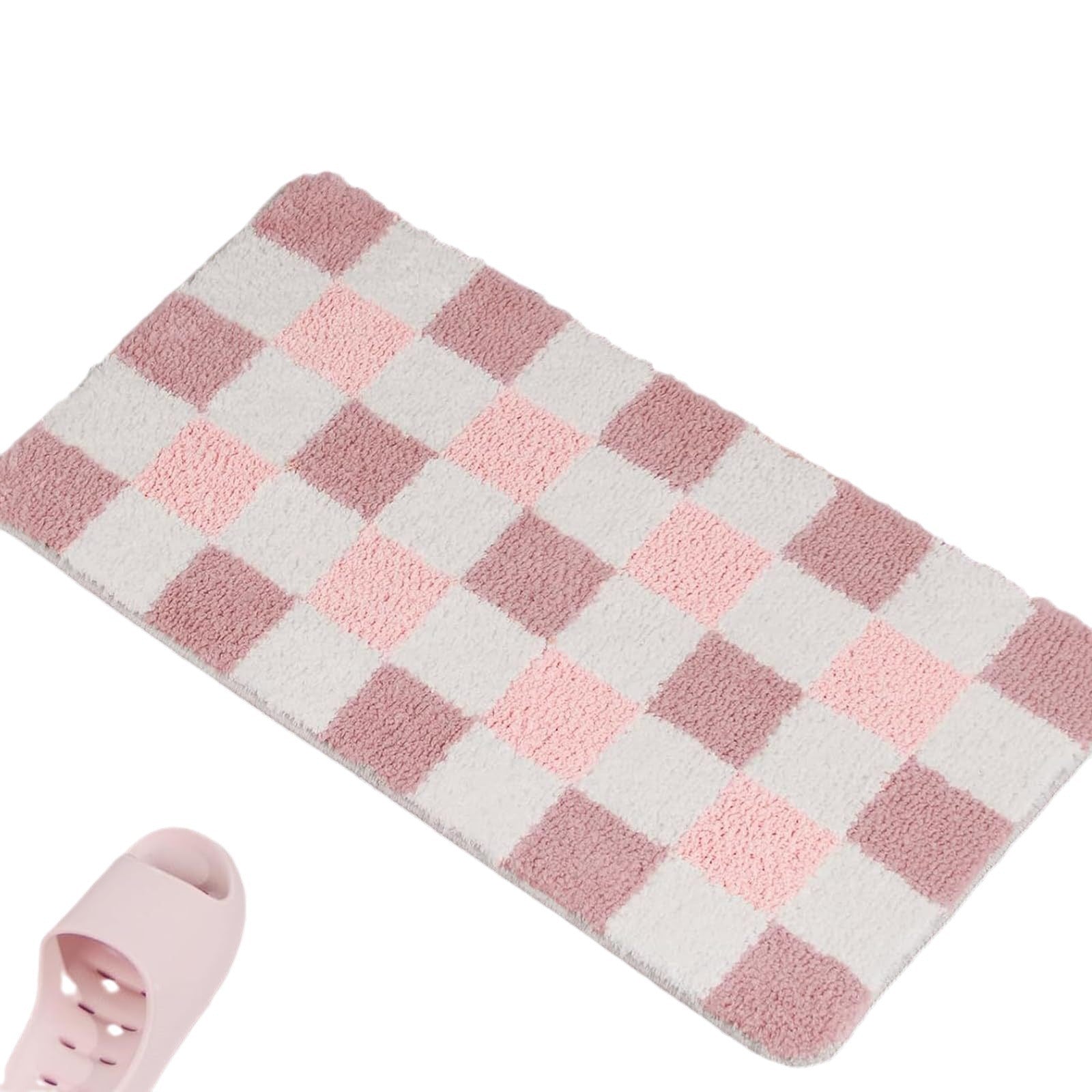 Absorbent Non-Slip Bathroom Door Mat for Home Use