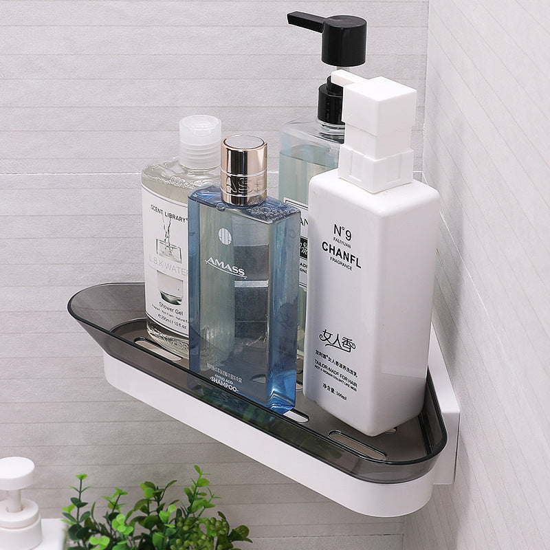 No-Drill Bathroom Storage Rack