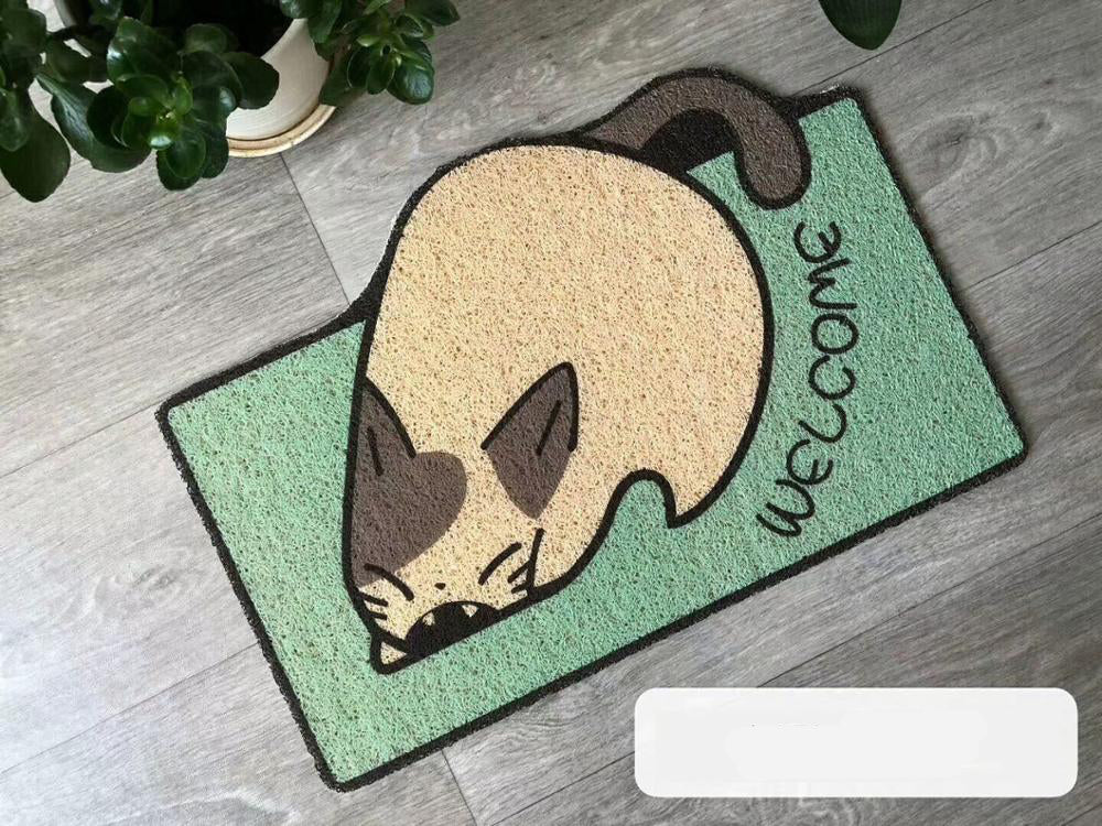 Absorbent Non-slip Bathroom Door Mat Foot Pad