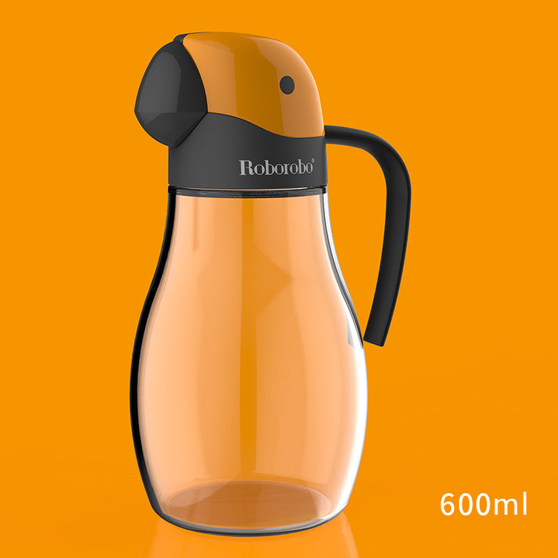 Automatic Opening Glass Oil Dispenser for Kitchen Use