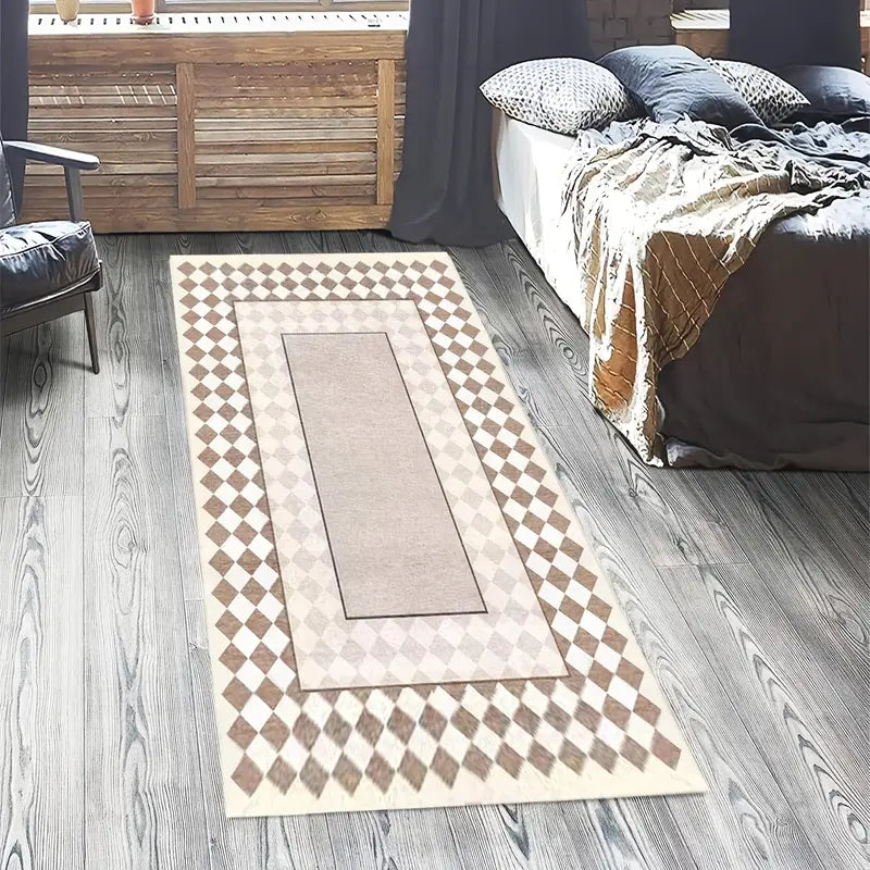 Soft Plaid Area Rug - Multiple Sizes Available
