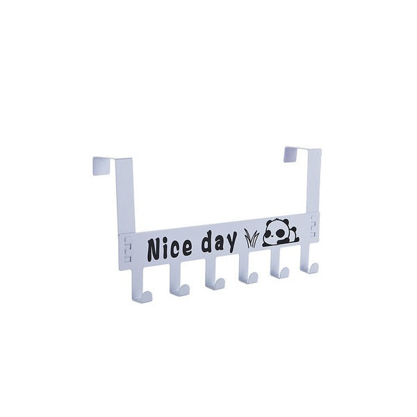 Silent Behind Door Hooks Coat Rack and Storage Shelf