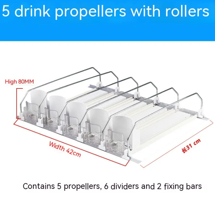 Automatic Shelf Beverage Organiser