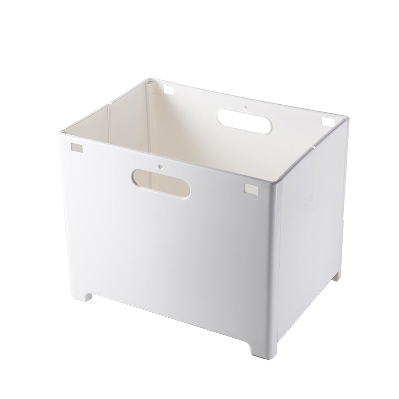 Wall-Mounted Laundry Basket, No-Drill Storage