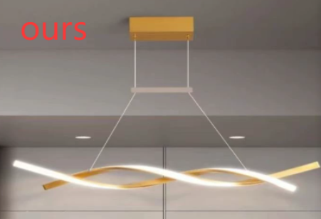Minimalist Bar Chandelier