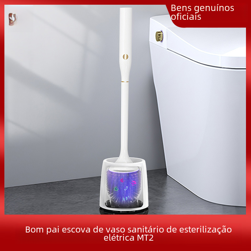 Multi-Functional UV Sanitizing Electric Toilet Brush