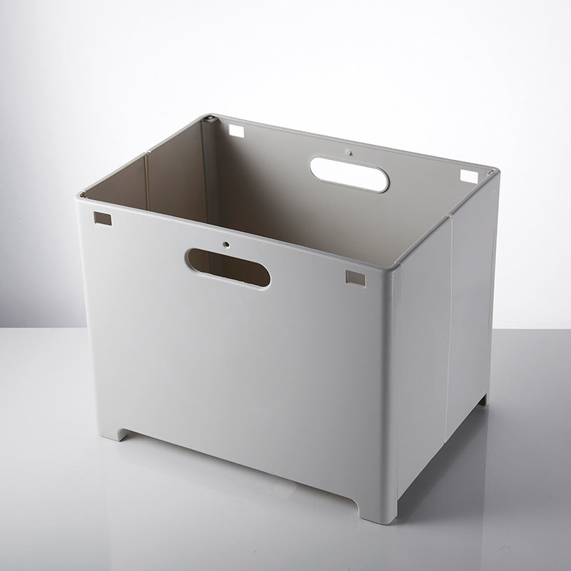 Wall-Mounted Laundry Basket, No-Drill Storage